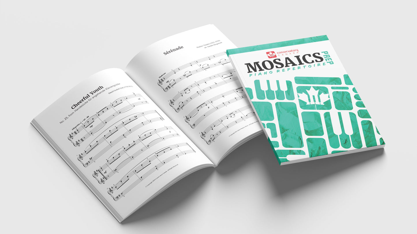 Mosaics Piano Repertoire Level Prep