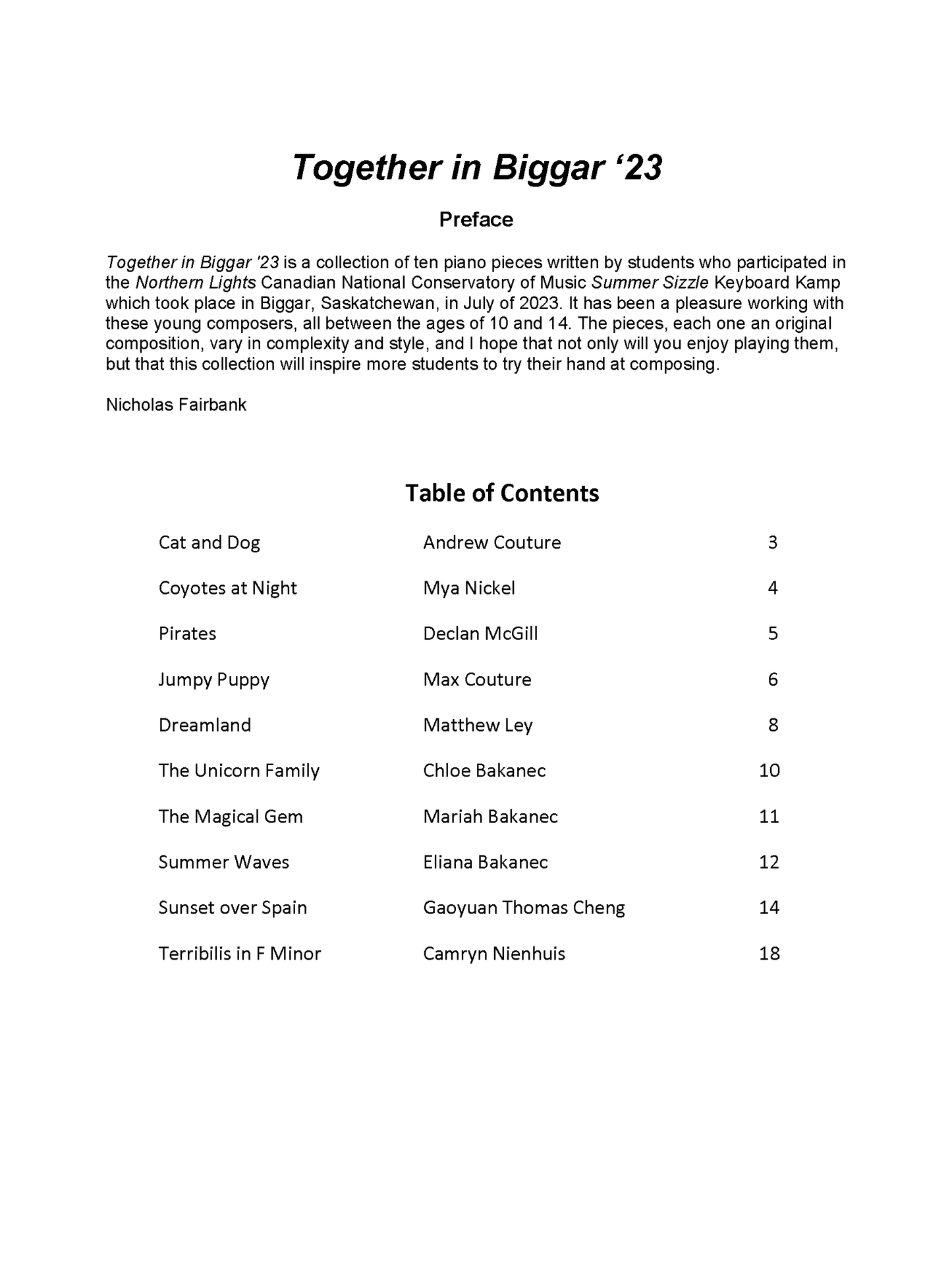Together in Biggar '23