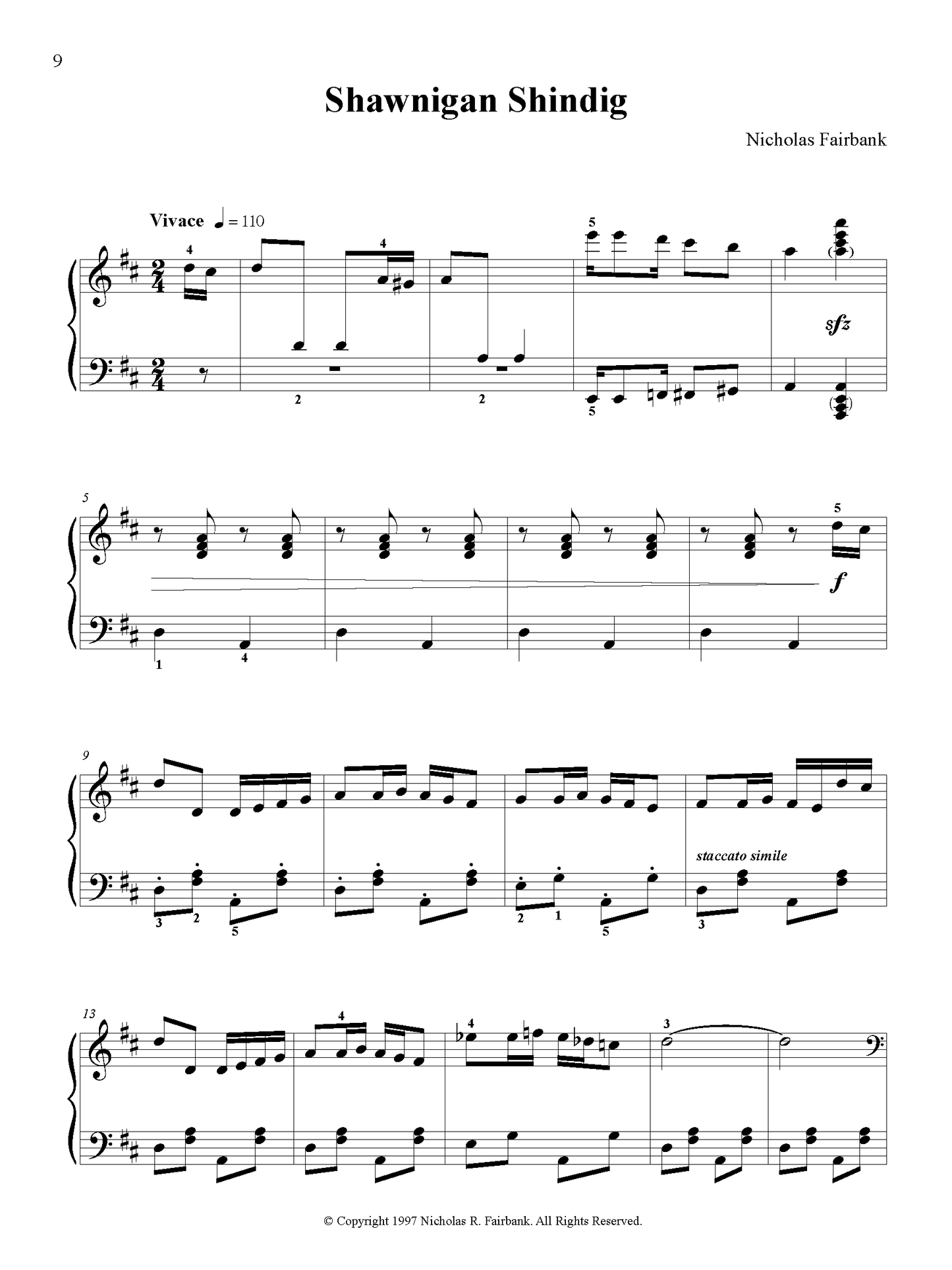 Vancouver Island Suite - for Intermediate Piano