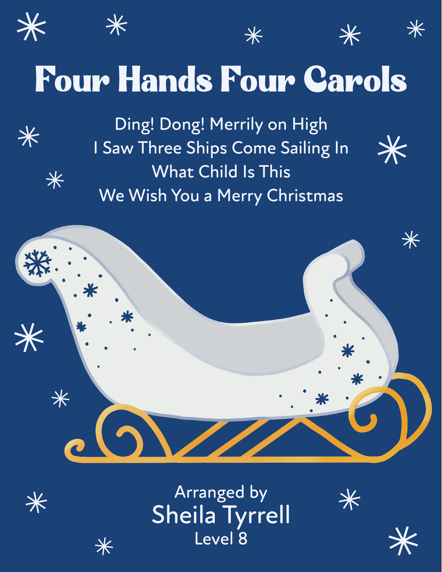 Four Hands Four Carols (PDF Download)