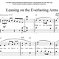 Leaning on the Everlasting Arms (PDF Download)