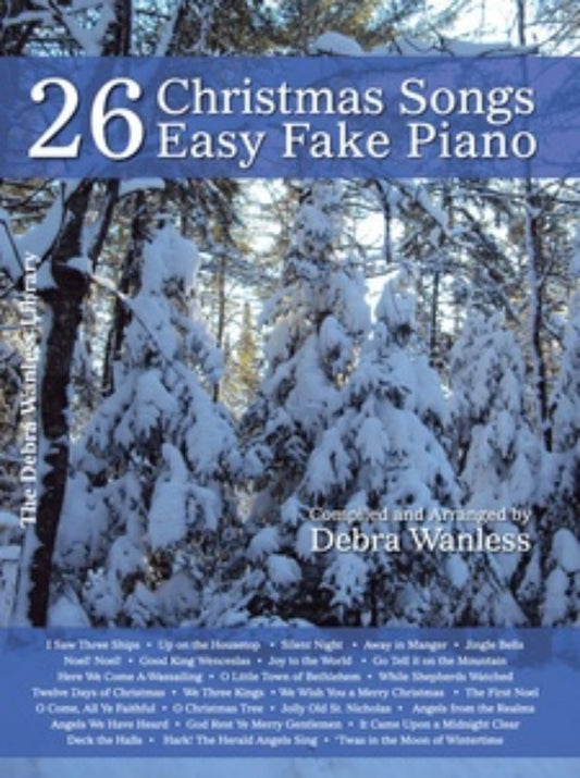 26 Christmas Songs Easy Fake Piano