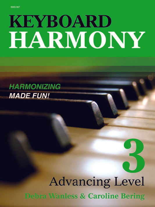 Keyboard Harmony Advancing Book 3