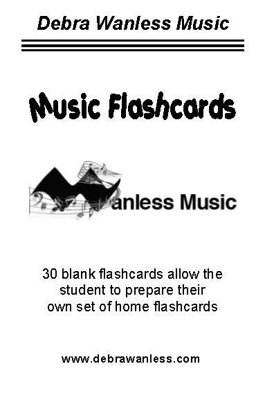 Blank Flashcards