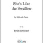 She’s Like the Swallow – SSA