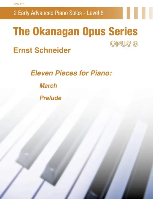Okanagan Opus 8: Early Advanced Piano Solos (PDF Download)