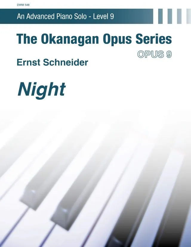 Okanagan Opus 9: Advanced Piano Solo (PDF Download)
