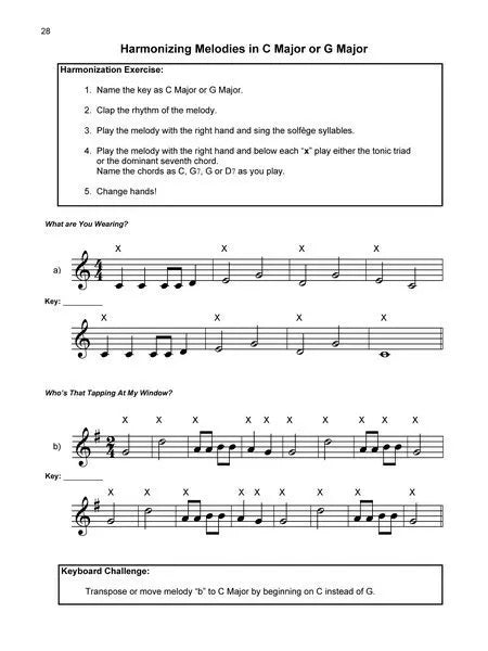 Keyboard Harmony Introductory (Book 1)